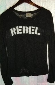 FAST SELL REBEL Black Shirt!🤩